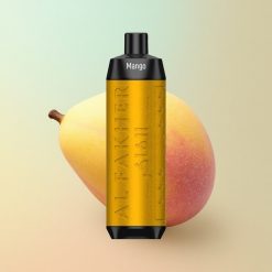 Al Fakher Crown Bar 8000 Crystal Mango Jää 600mAh 18ml Nikotiiniga