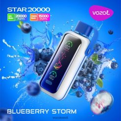VOZOL Vape Europe - mustikatorm VOZOL STAR 20 000 FTL8005