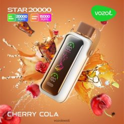 VOZOL Vape Refill - kirsikoola VOZOL STAR 20 000 FTL8006
